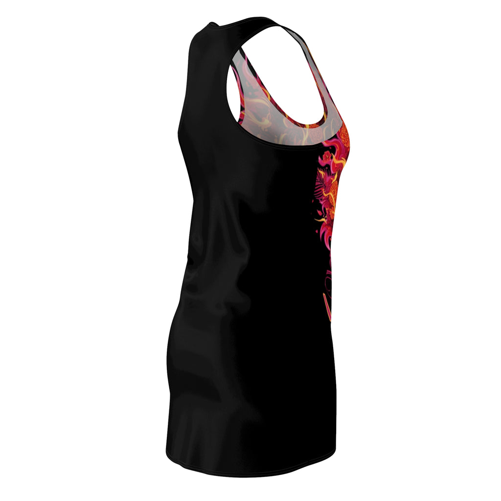 Latina Power Floral Flame Racerback Dress