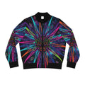 The Vejigante Explosion Bomber Jacket — Women's Vibrant Tribal Outerwear