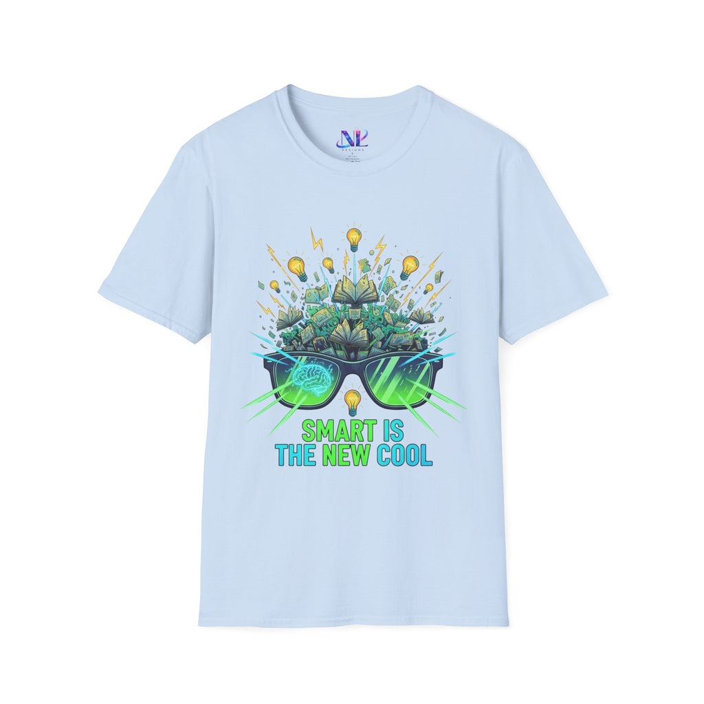 Smart Is The New Cool T-Shirt — Brainy Sunglasses Graphic Tee