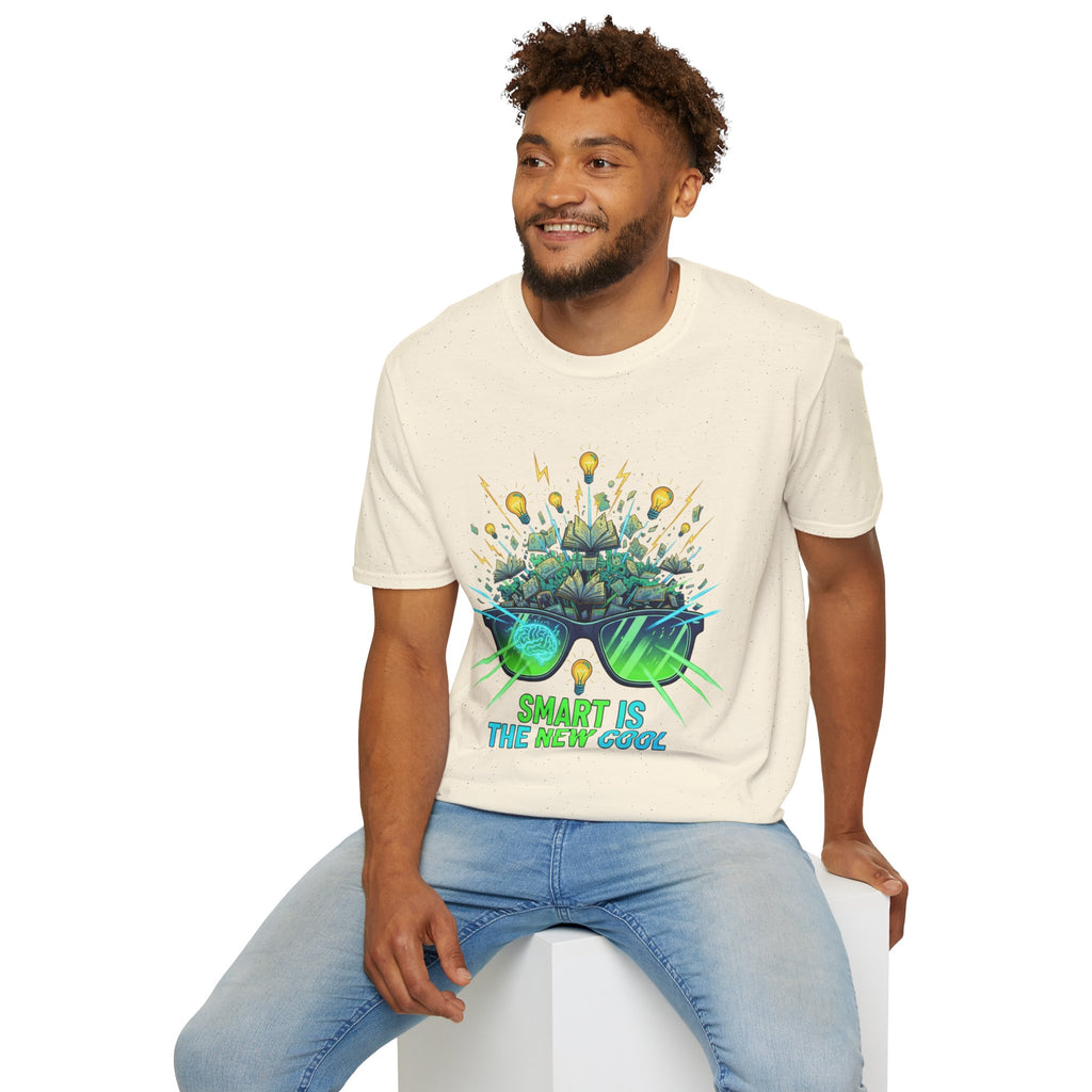 Smart Is The New Cool T-Shirt — Brainy Sunglasses Graphic Tee