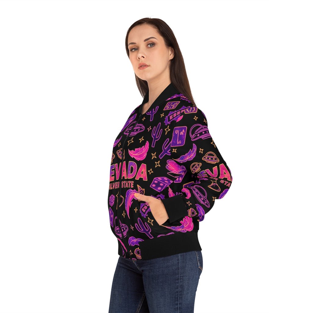 The Silver State Bomber Jacket