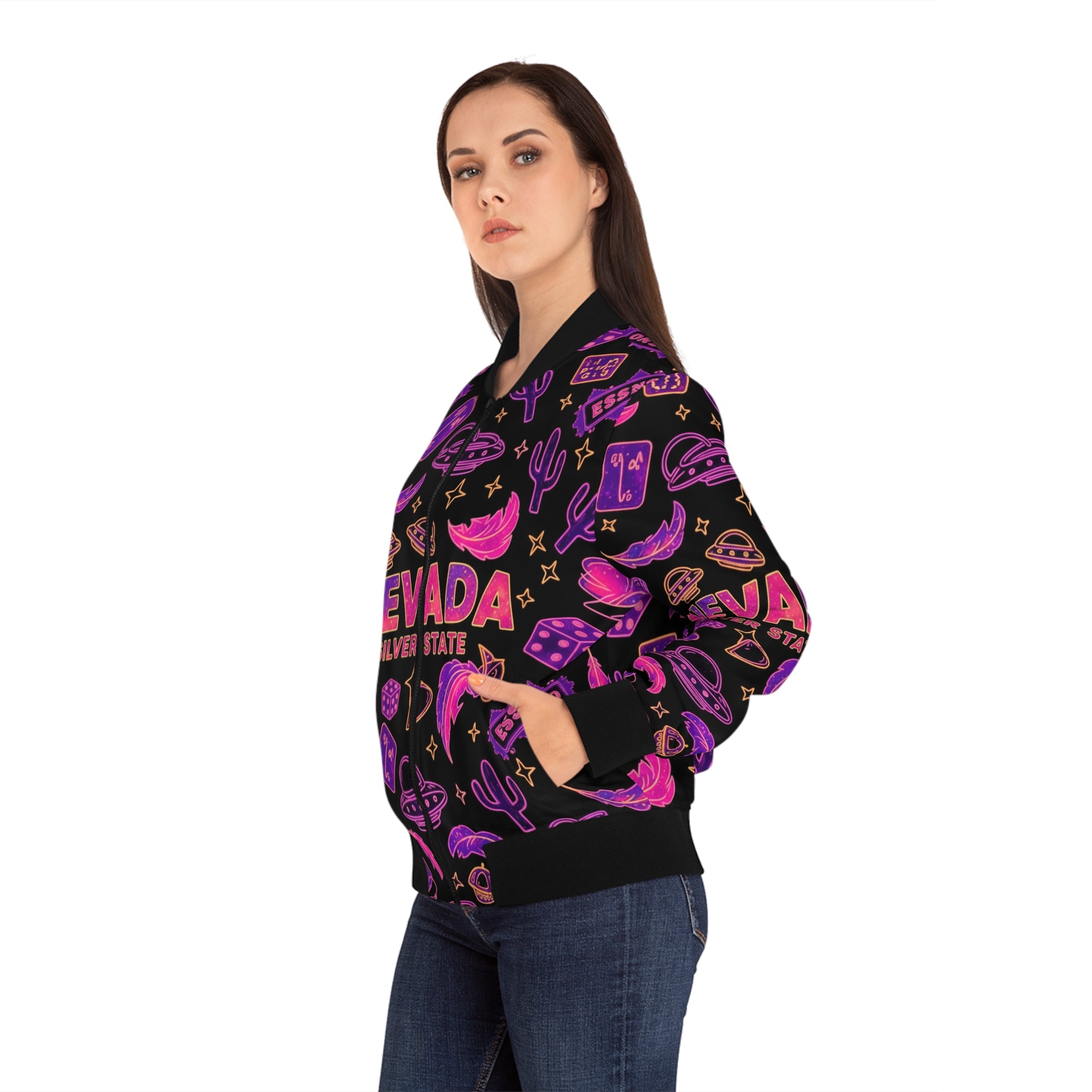 The Silver State Bomber Jacket