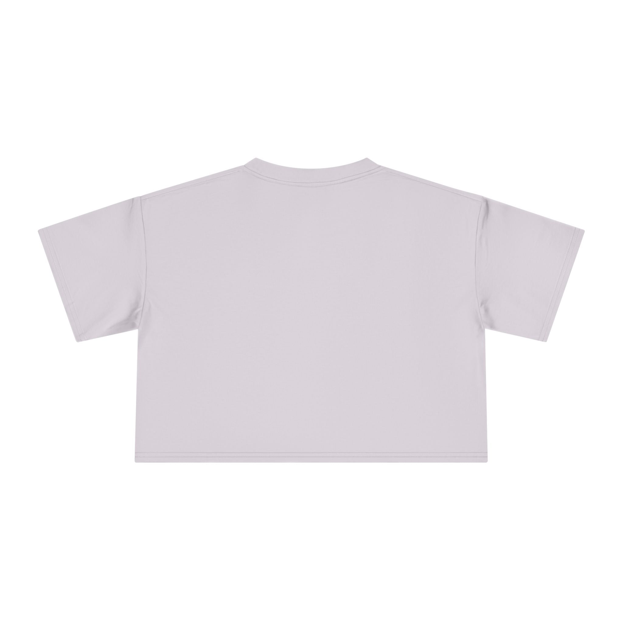 One Love Retro Heart Crop Tee — Women's Peace & Flower Power Graphic
