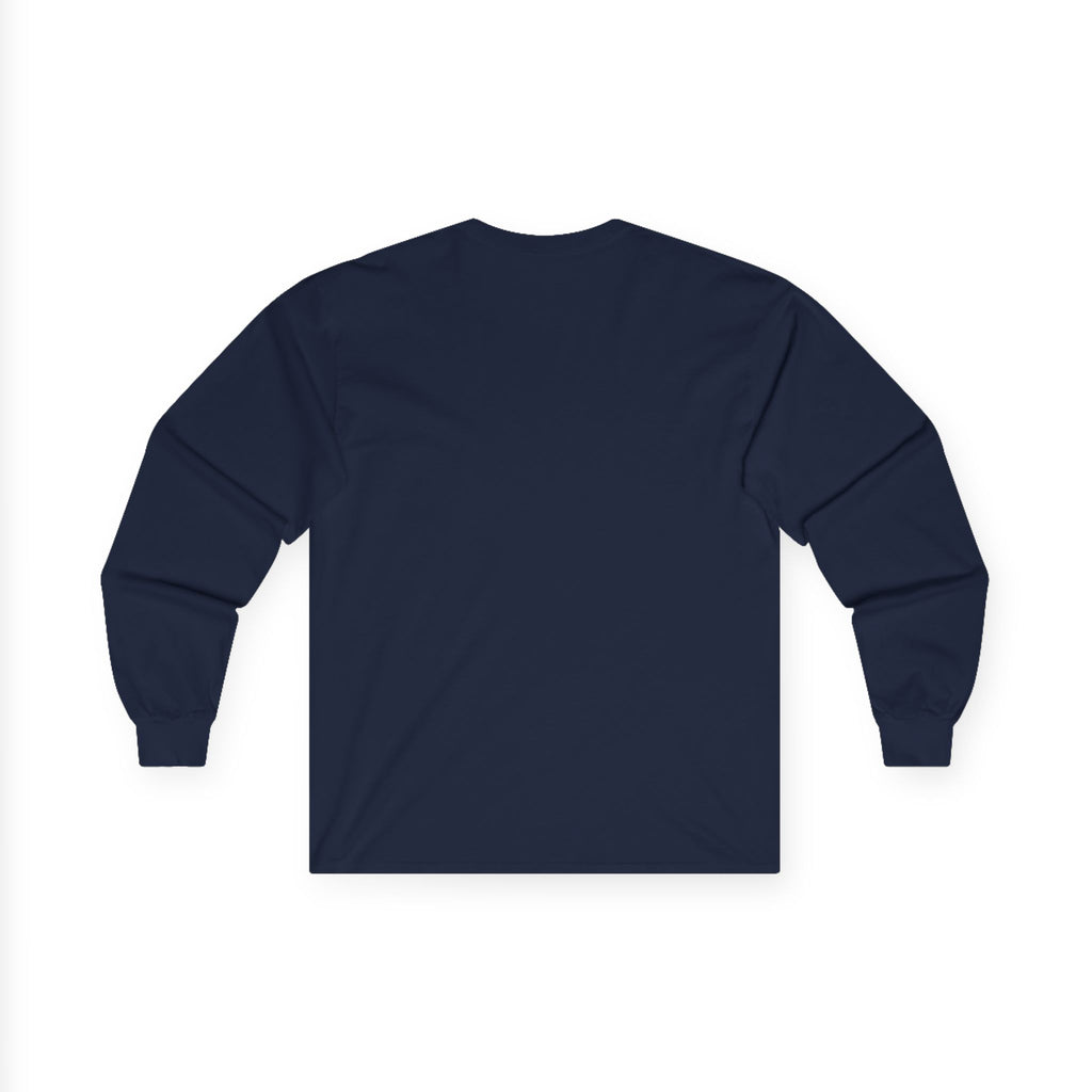 Long Sleeve Tee — Red Rose "Handle With Care" Graphic