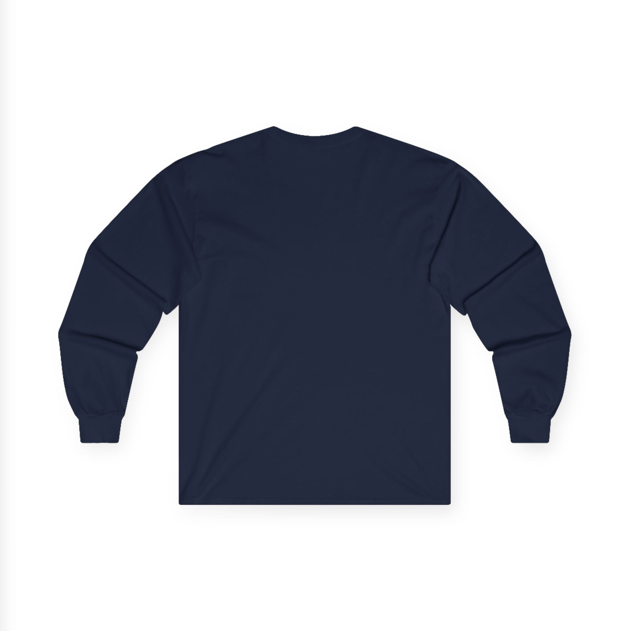 Long Sleeve Tee — Red Rose "Handle With Care" Graphic