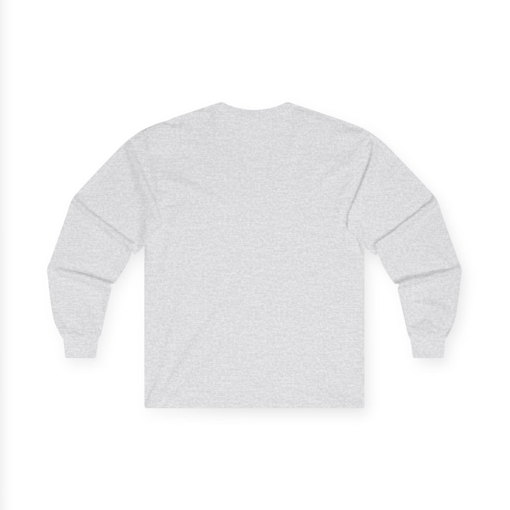 Long Sleeve Tee — Red Rose "Handle With Care" Graphic