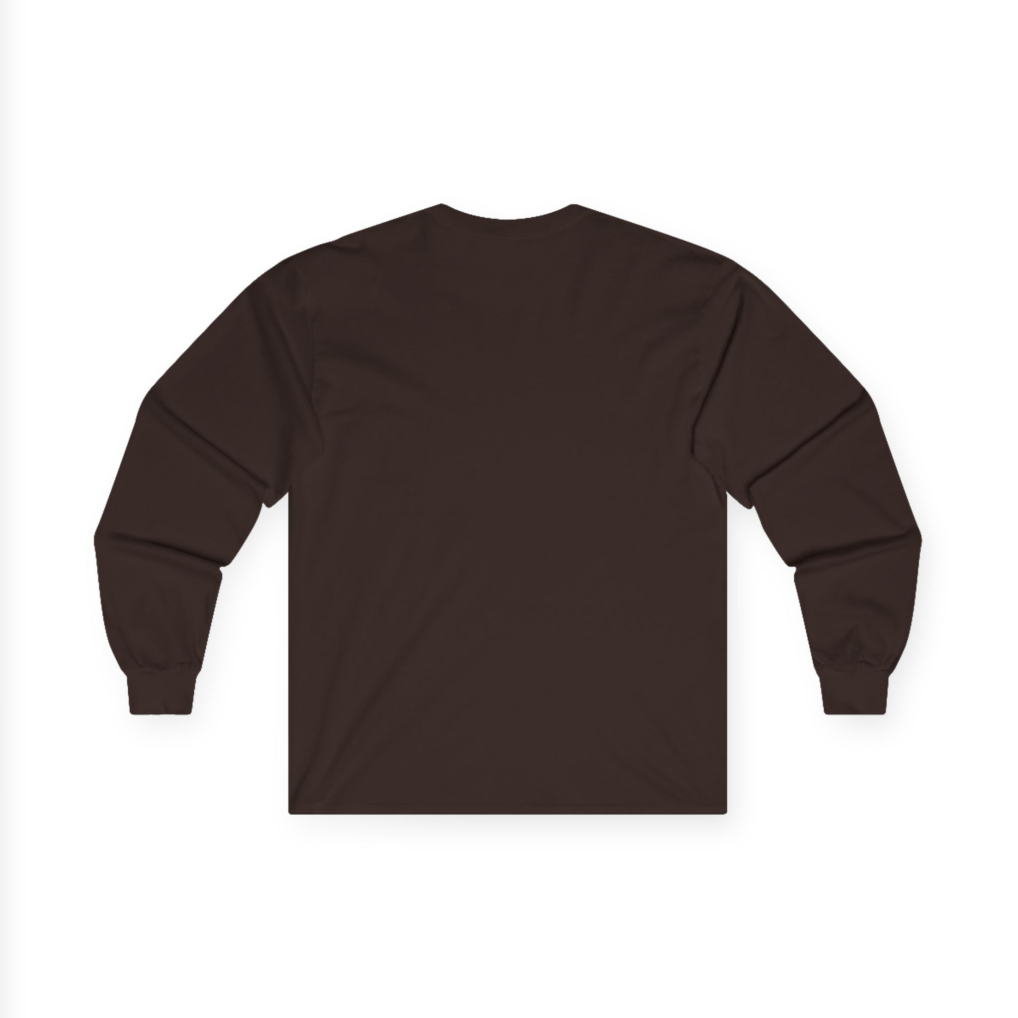 Long Sleeve Tee — Red Rose "Handle With Care" Graphic