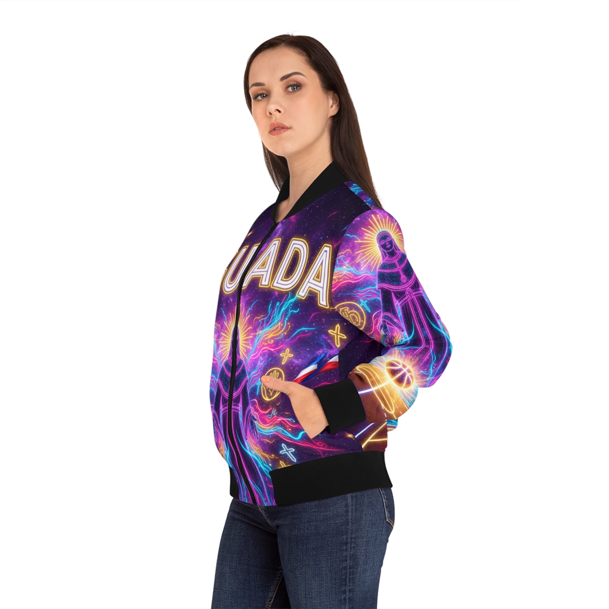 Aguada — Santeros Bomber Jacket