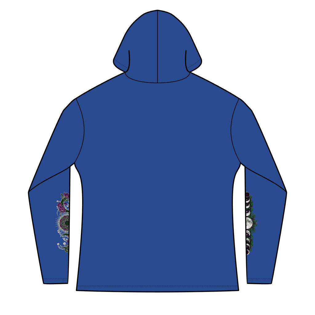 Divine Feminine Hoodie — Women's Spiritual Goddess Winged Caduceus Design