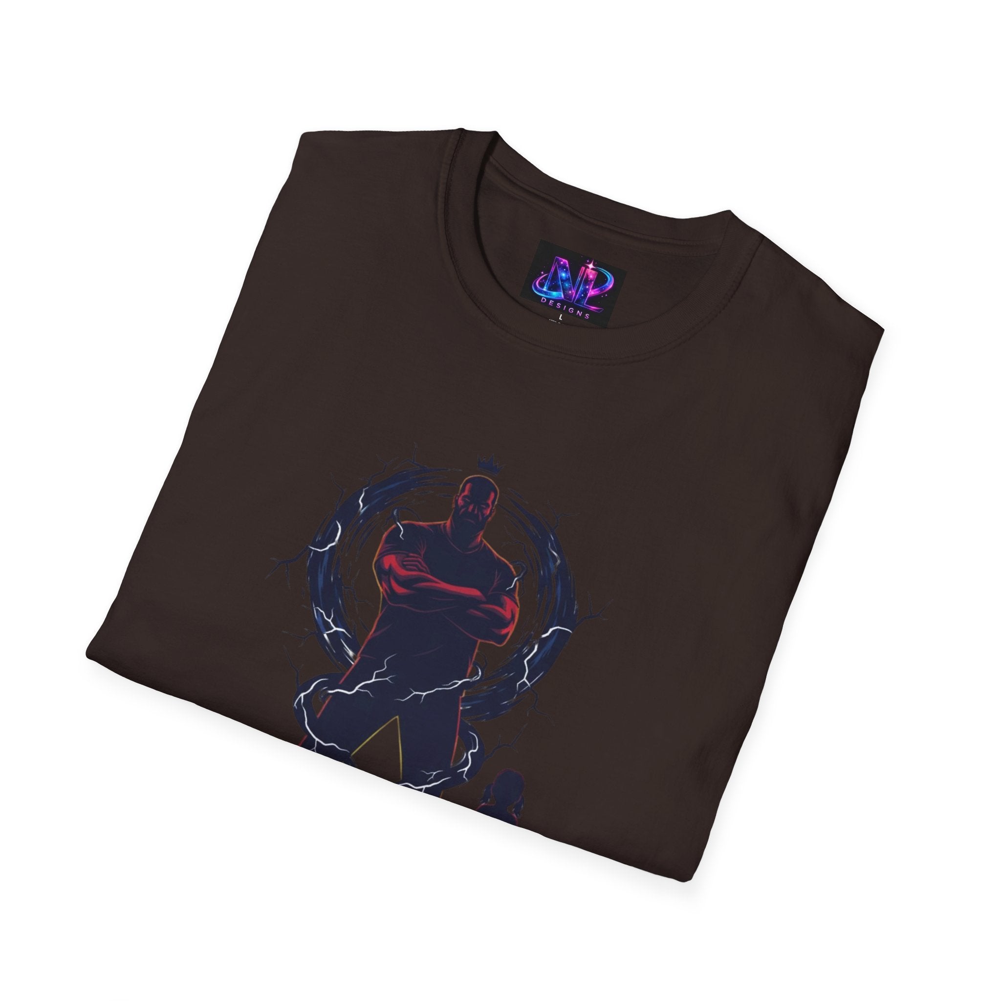 Girl Dad T-Shirt — Father and Daughter Silhouette Graphic Tee