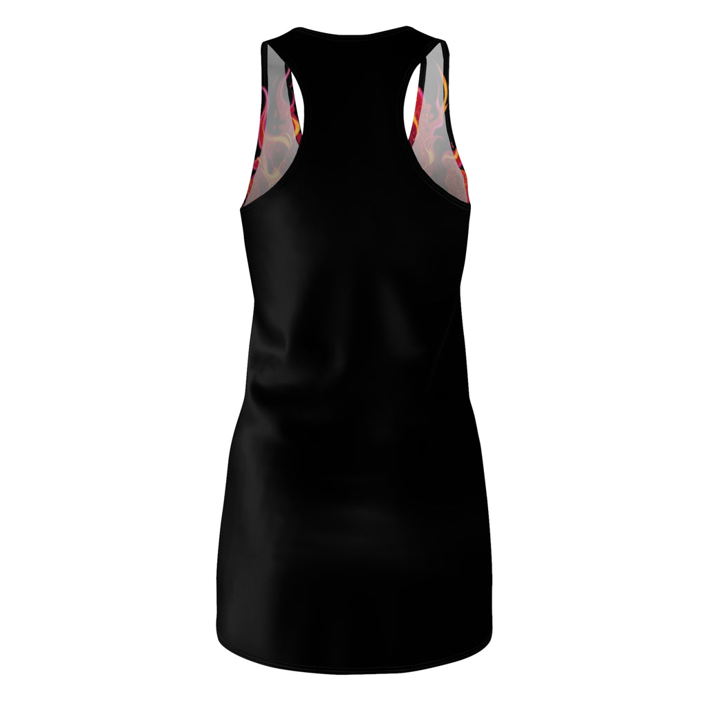 Latina Power Floral Flame Racerback Dress