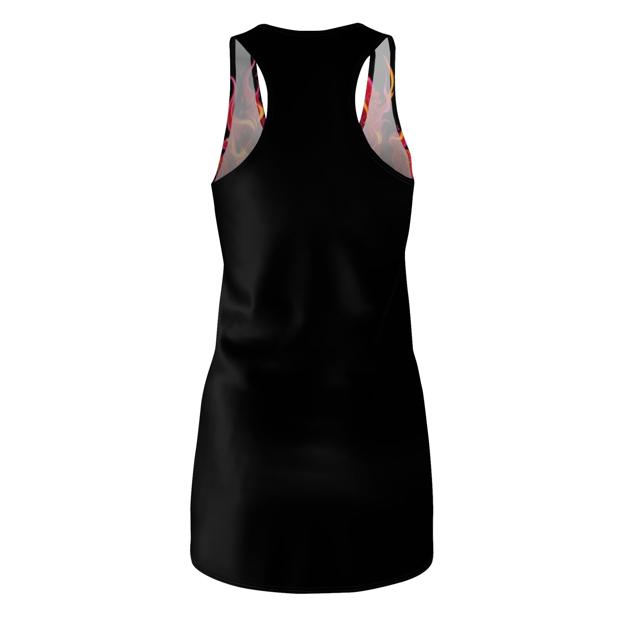 Latina Power Floral Flame Racerback Dress