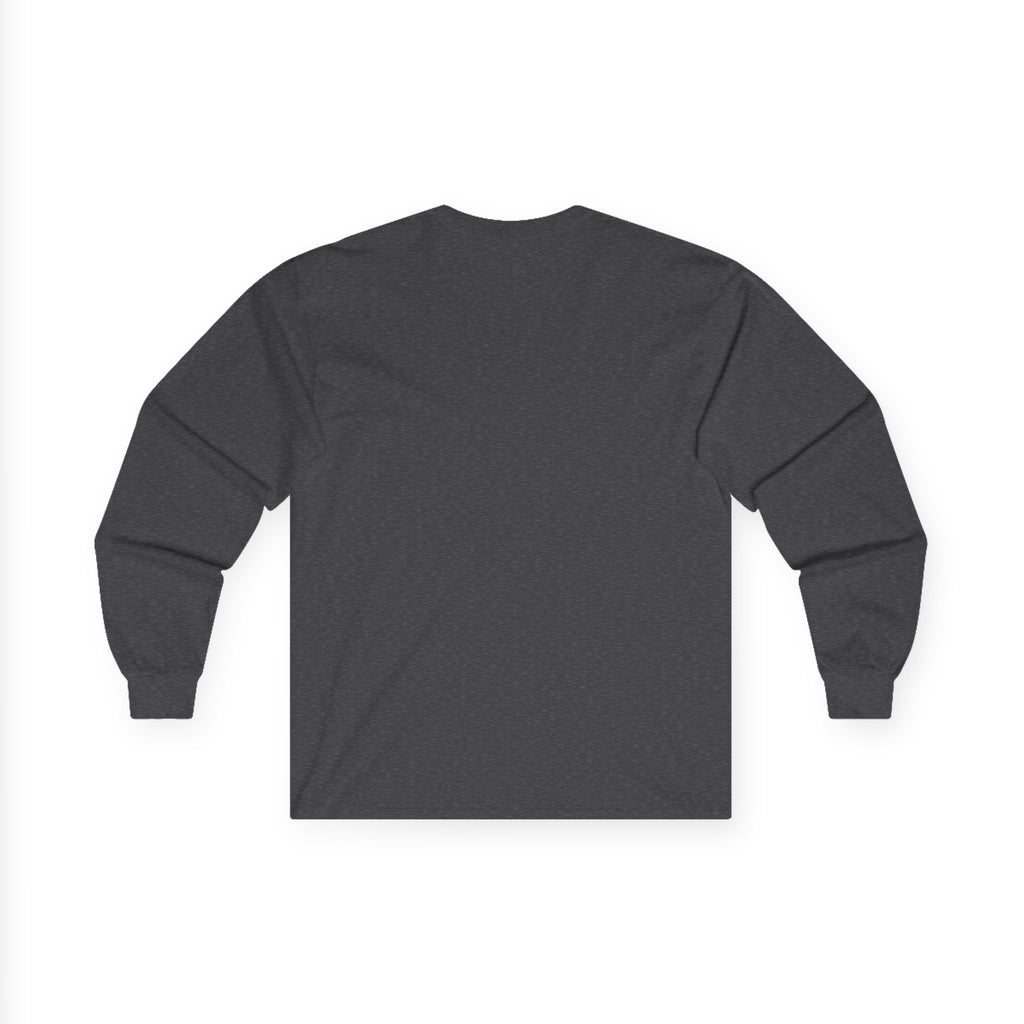 Long Sleeve Tee — Red Rose "Handle With Care" Graphic