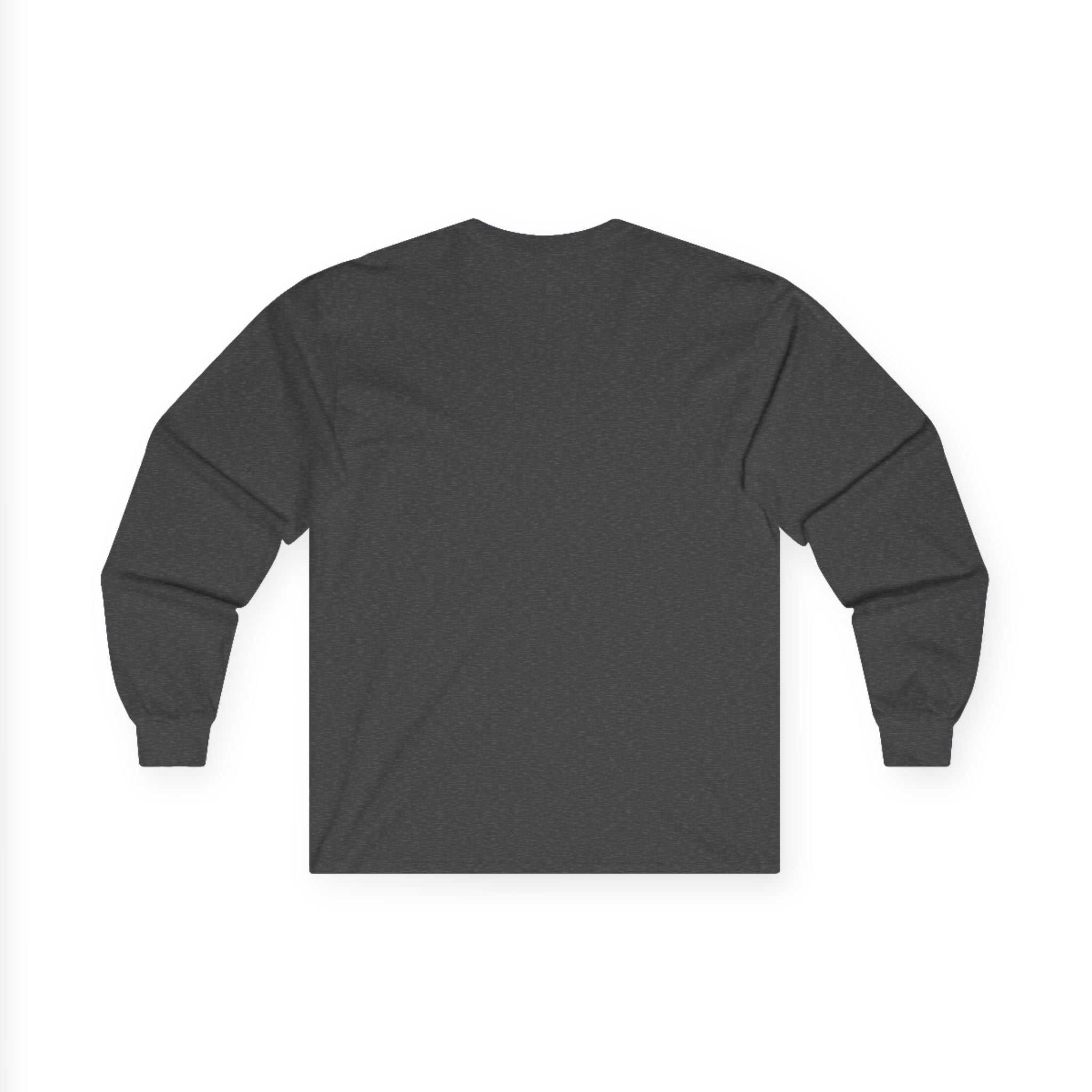 Long Sleeve Tee — Red Rose "Handle With Care" Graphic