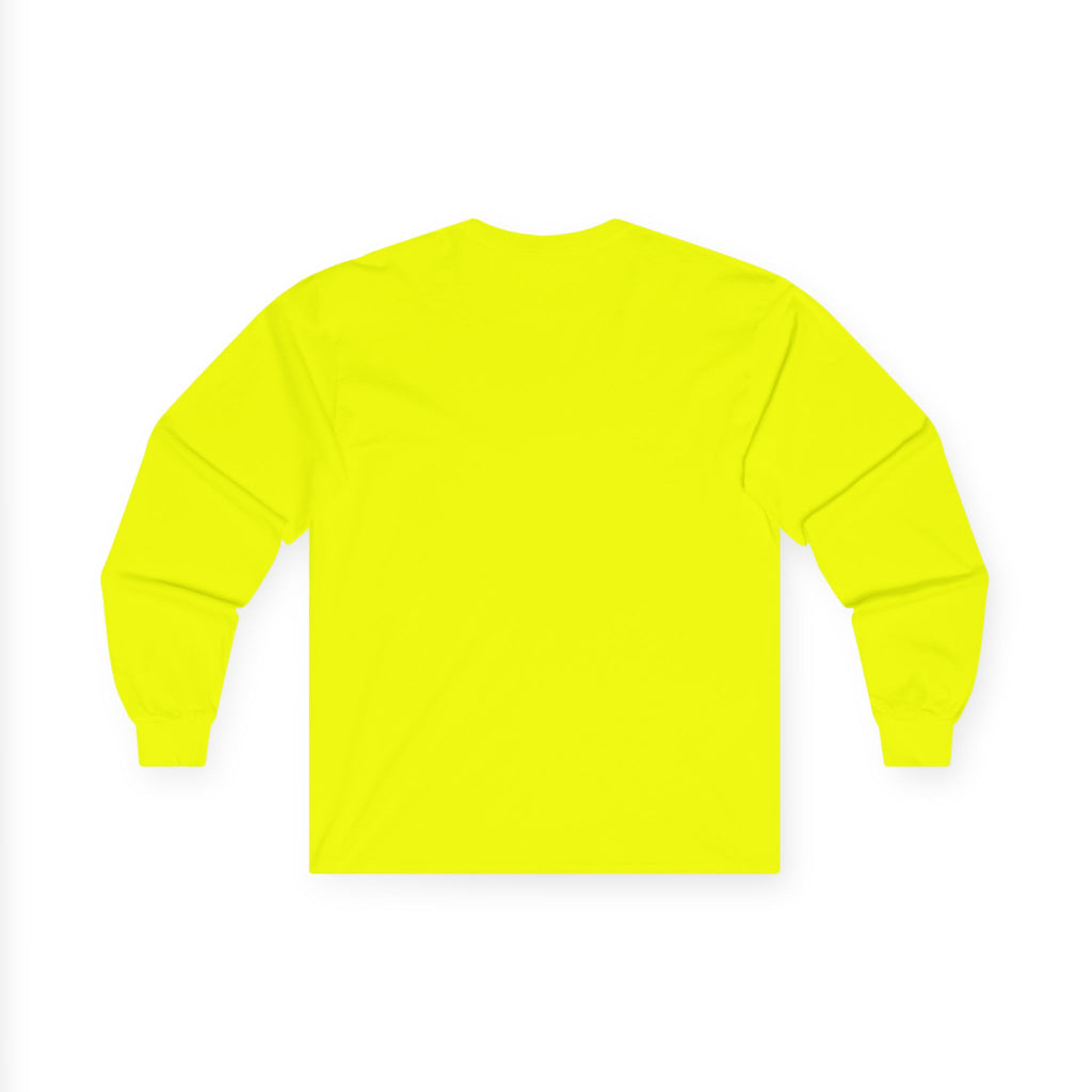 Long Sleeve Tee — Red Rose "Handle With Care" Graphic