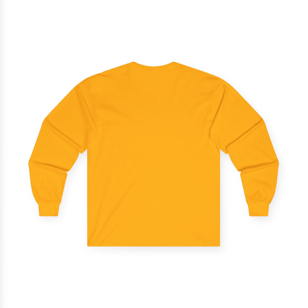 Long Sleeve Tee — Red Rose "Handle With Care" Graphic