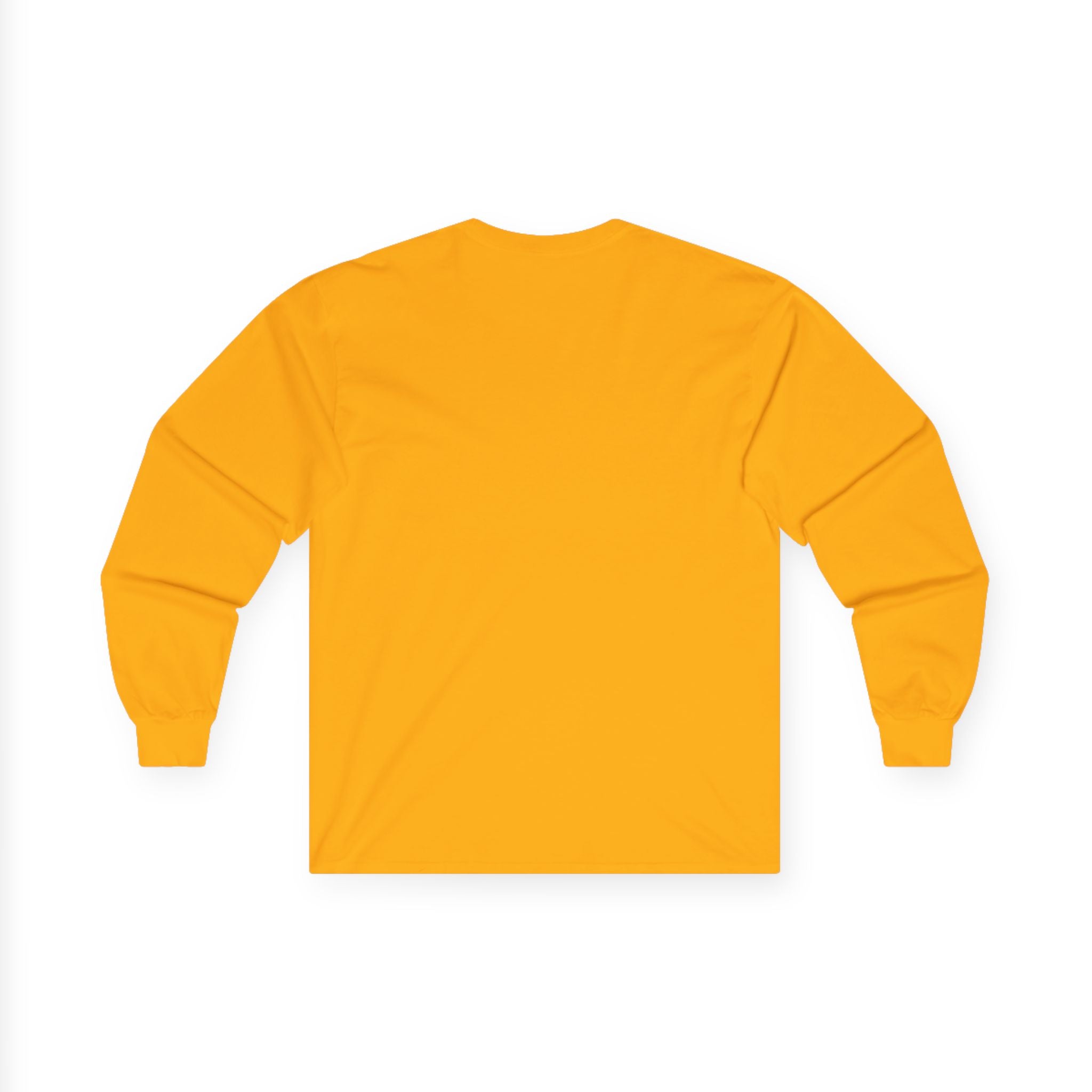 Long Sleeve Tee — Red Rose "Handle With Care" Graphic