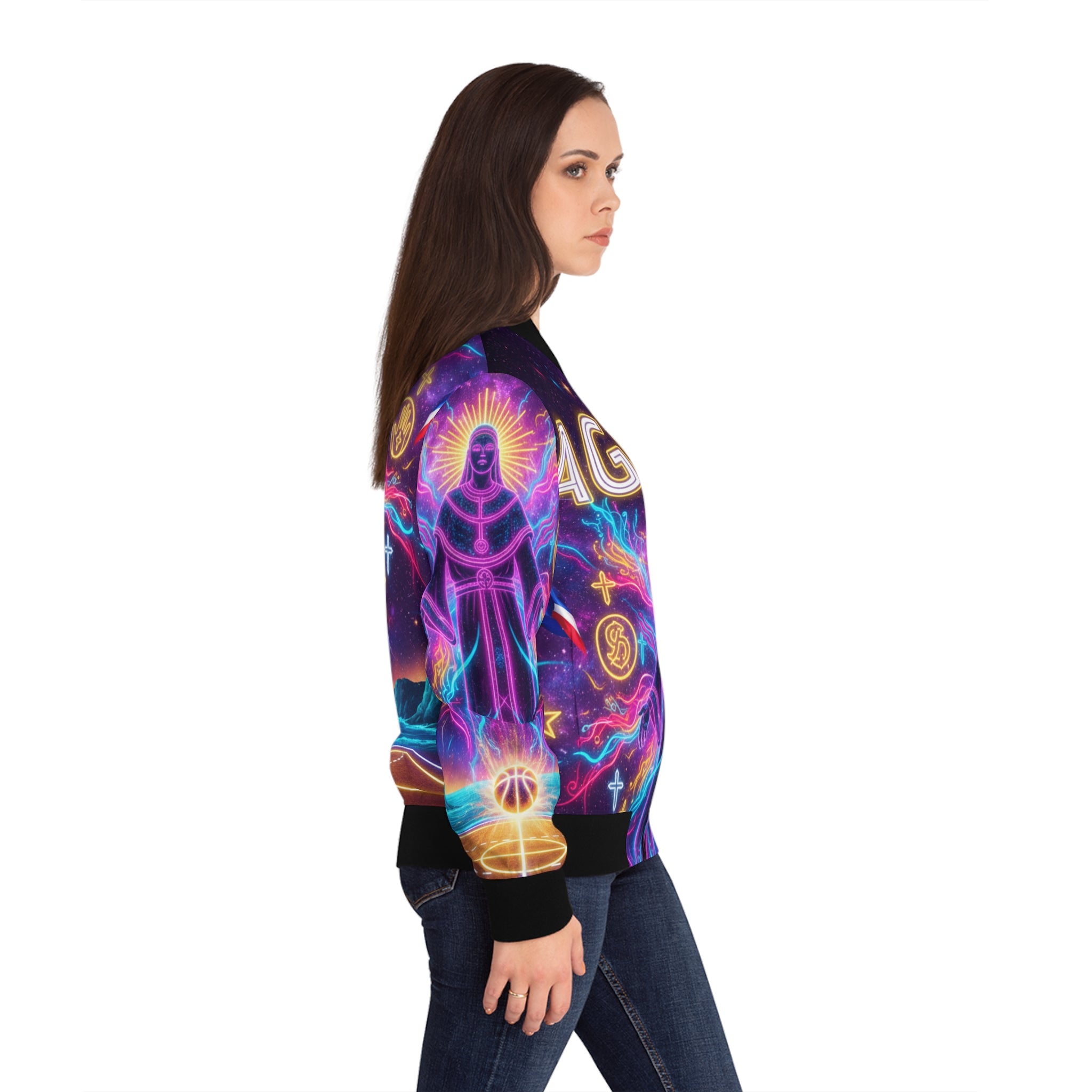 Aguada — Santeros Bomber Jacket