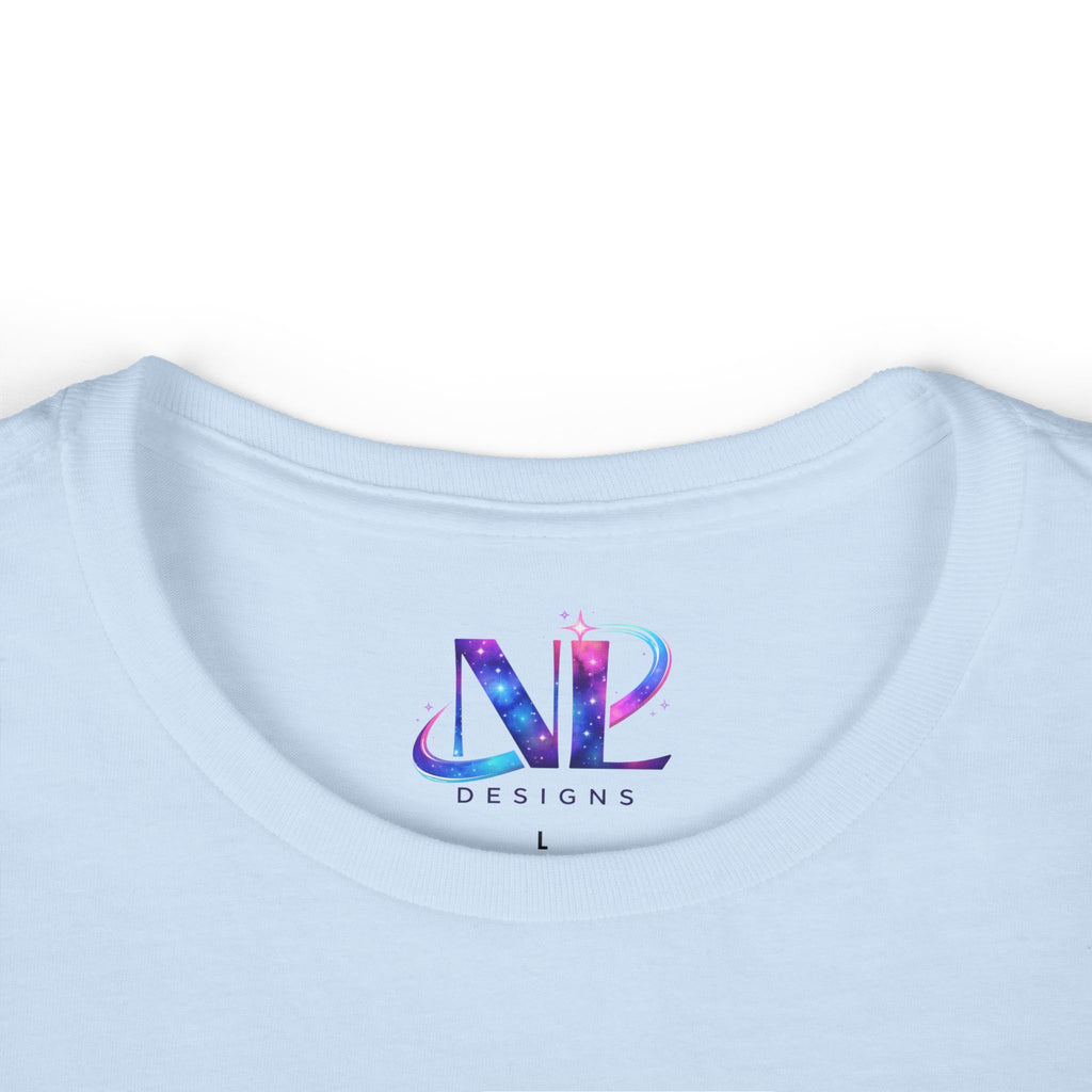 Women's Tee — 'Heat Never Stopped Her' Floral Fire Graphic