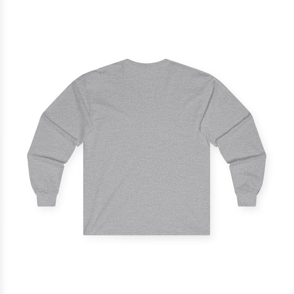 Long Sleeve Tee — Red Rose "Handle With Care" Graphic