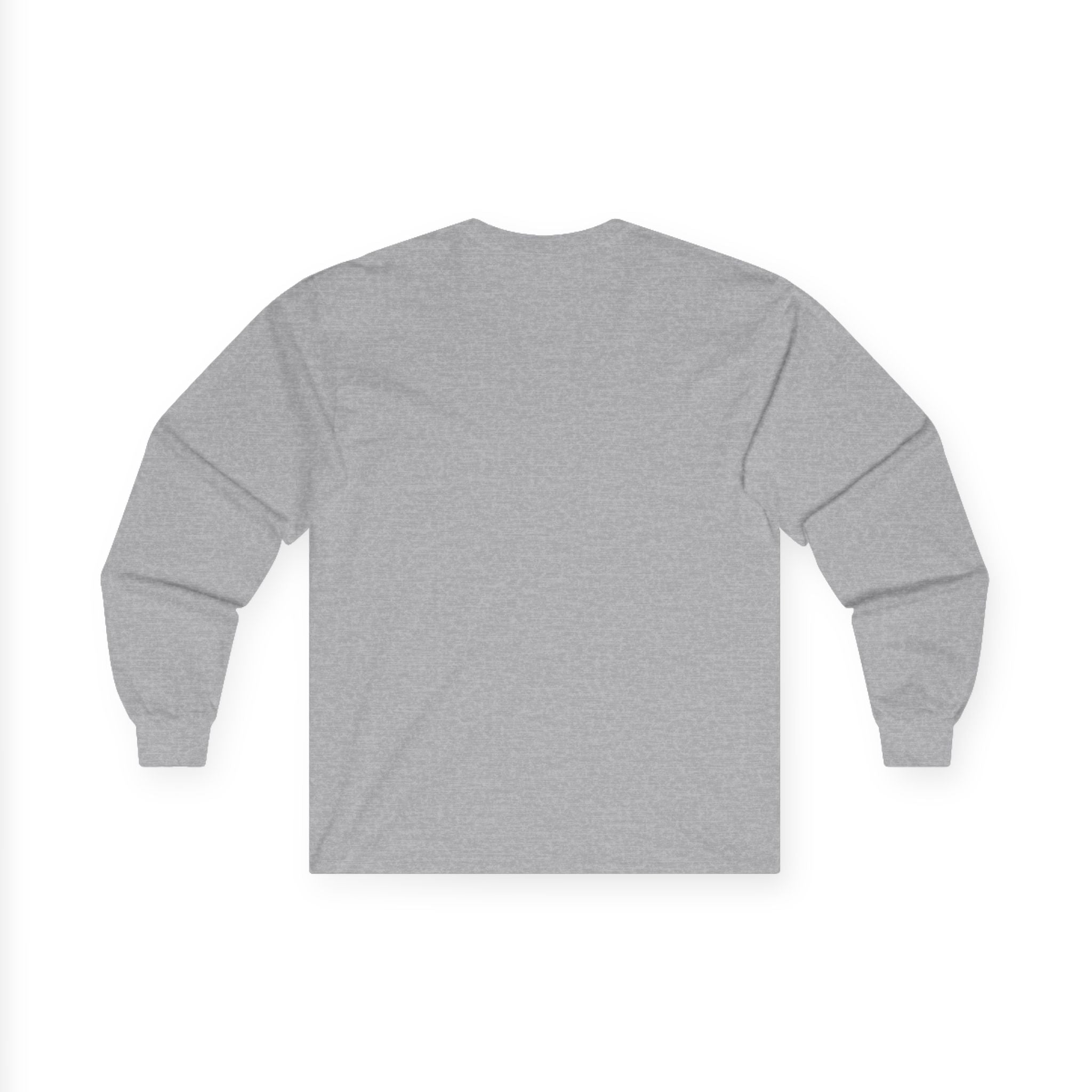 Long Sleeve Tee — Red Rose "Handle With Care" Graphic