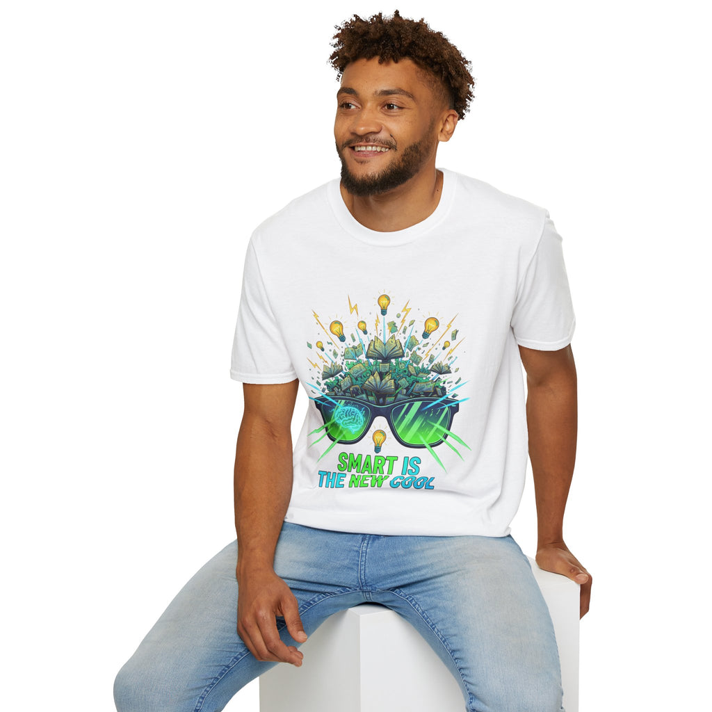 Smart Is The New Cool T-Shirt — Brainy Sunglasses Graphic Tee