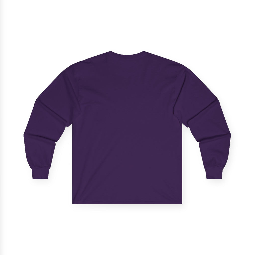 Long Sleeve Tee — Red Rose "Handle With Care" Graphic