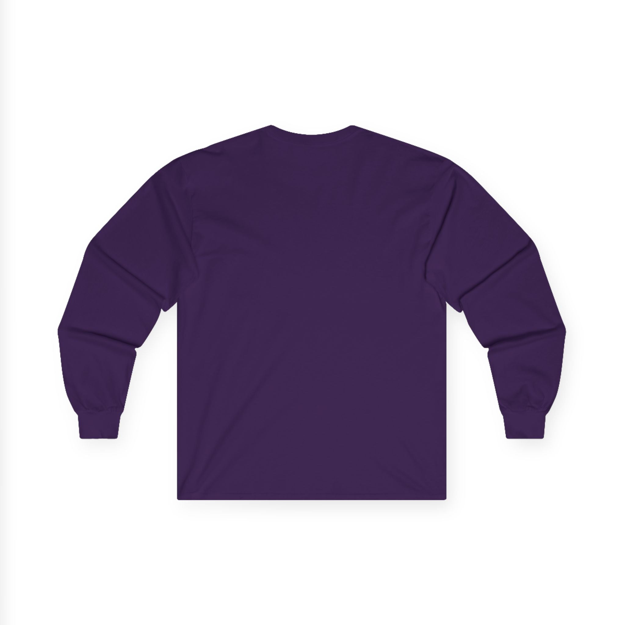 Long Sleeve Tee — Red Rose "Handle With Care" Graphic