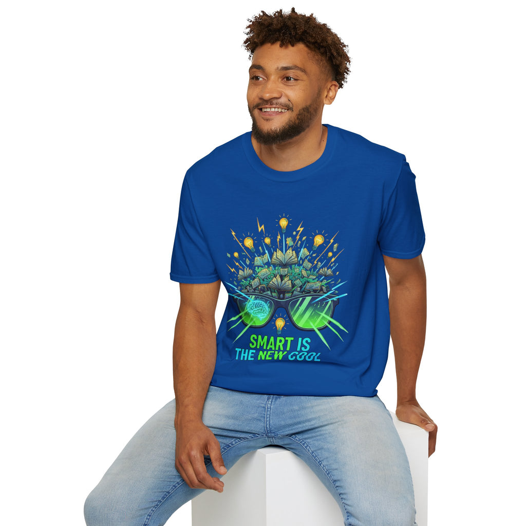 Smart Is The New Cool T-Shirt — Brainy Sunglasses Graphic Tee