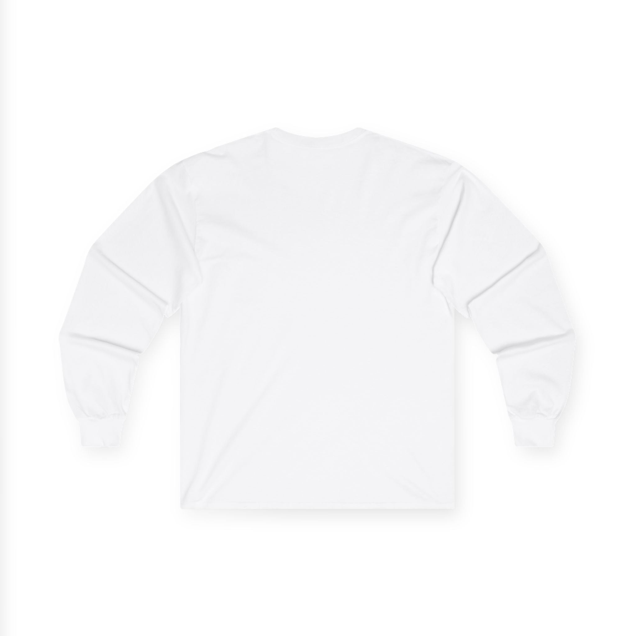 Long Sleeve Tee — Red Rose "Handle With Care" Graphic