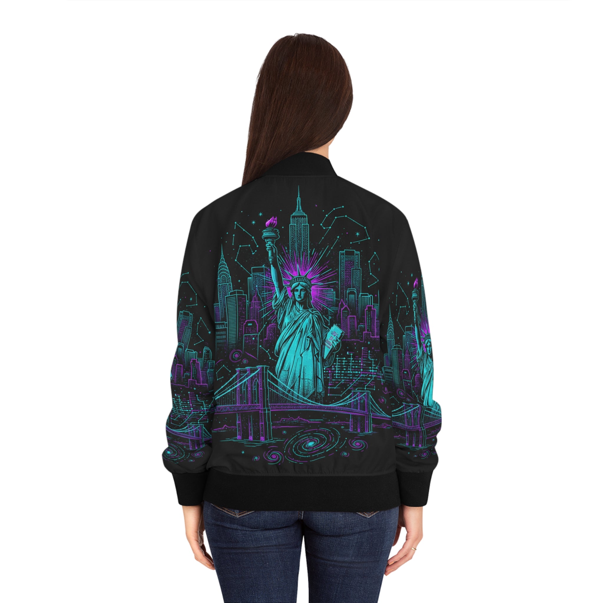 Lady Liberty Bomber Jacket