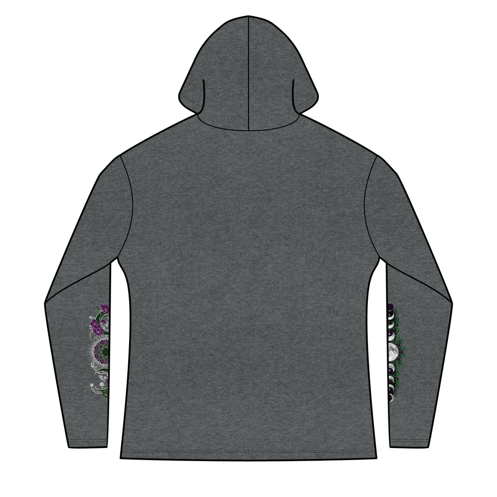 Divine Feminine Hoodie — Women's Spiritual Goddess Winged Caduceus Design