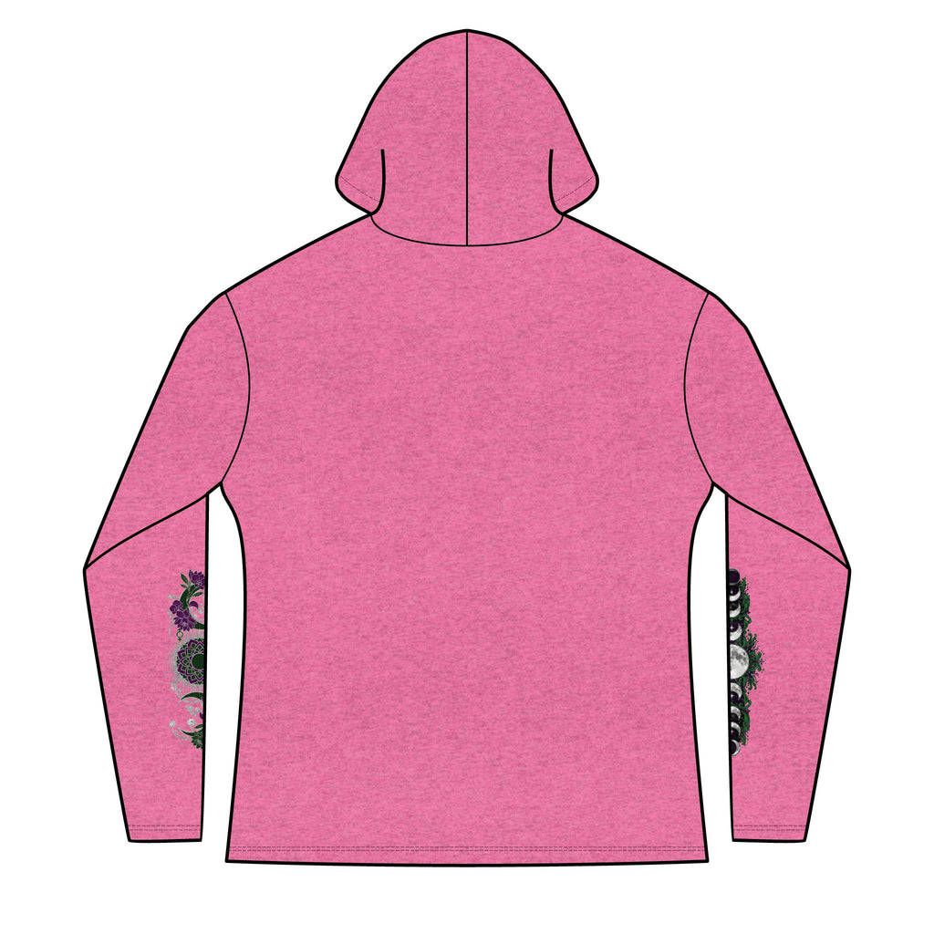 Divine Feminine Hoodie — Women's Spiritual Goddess Winged Caduceus Design