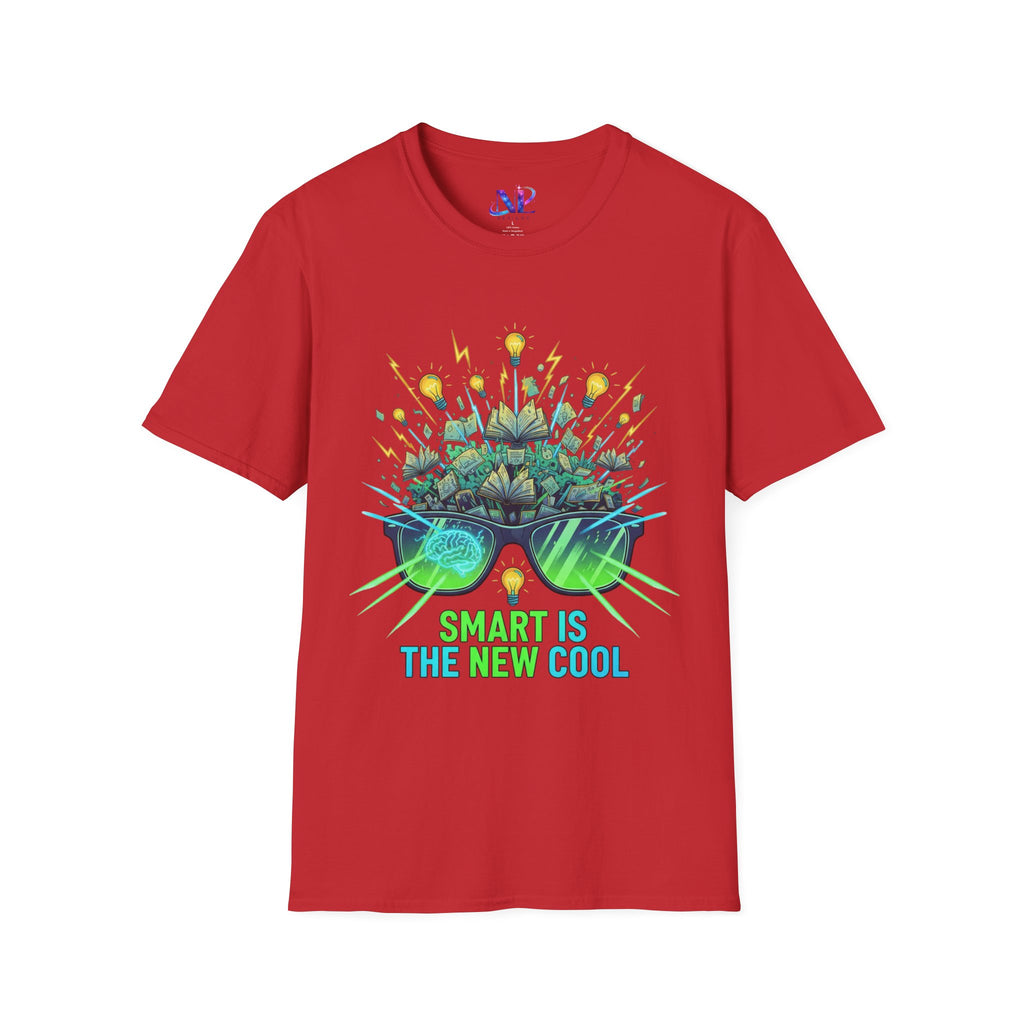 Smart Is The New Cool T-Shirt — Brainy Sunglasses Graphic Tee