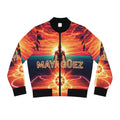 Mayagüez: El Atardecer Bomber Jacket — Basketball City Pride AOP