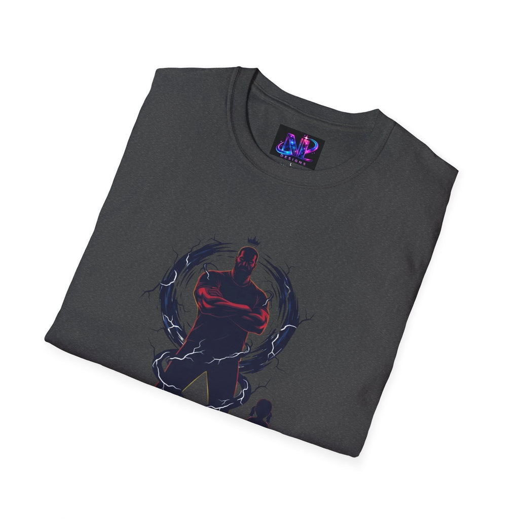 Girl Dad T-Shirt — Father and Daughter Silhouette Graphic Tee