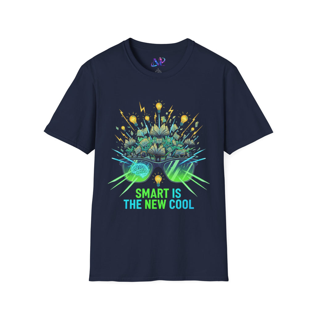 Smart Is The New Cool T-Shirt — Brainy Sunglasses Graphic Tee