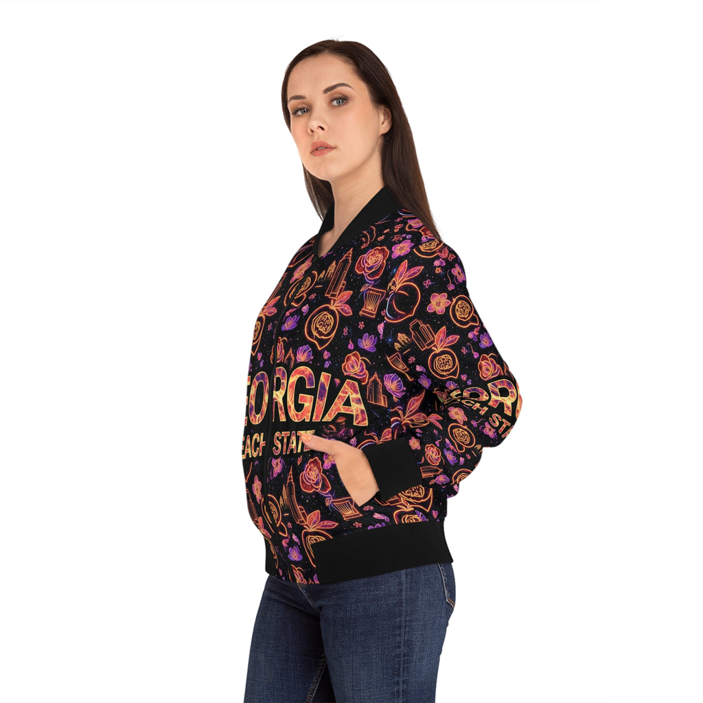 The Peach State Bomber Jacket