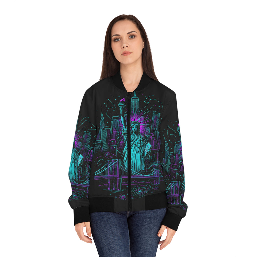 Lady Liberty Bomber Jacket