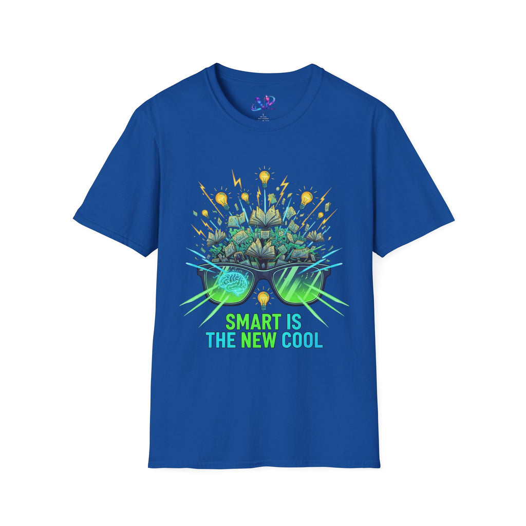 Smart Is The New Cool T-Shirt — Brainy Sunglasses Graphic Tee