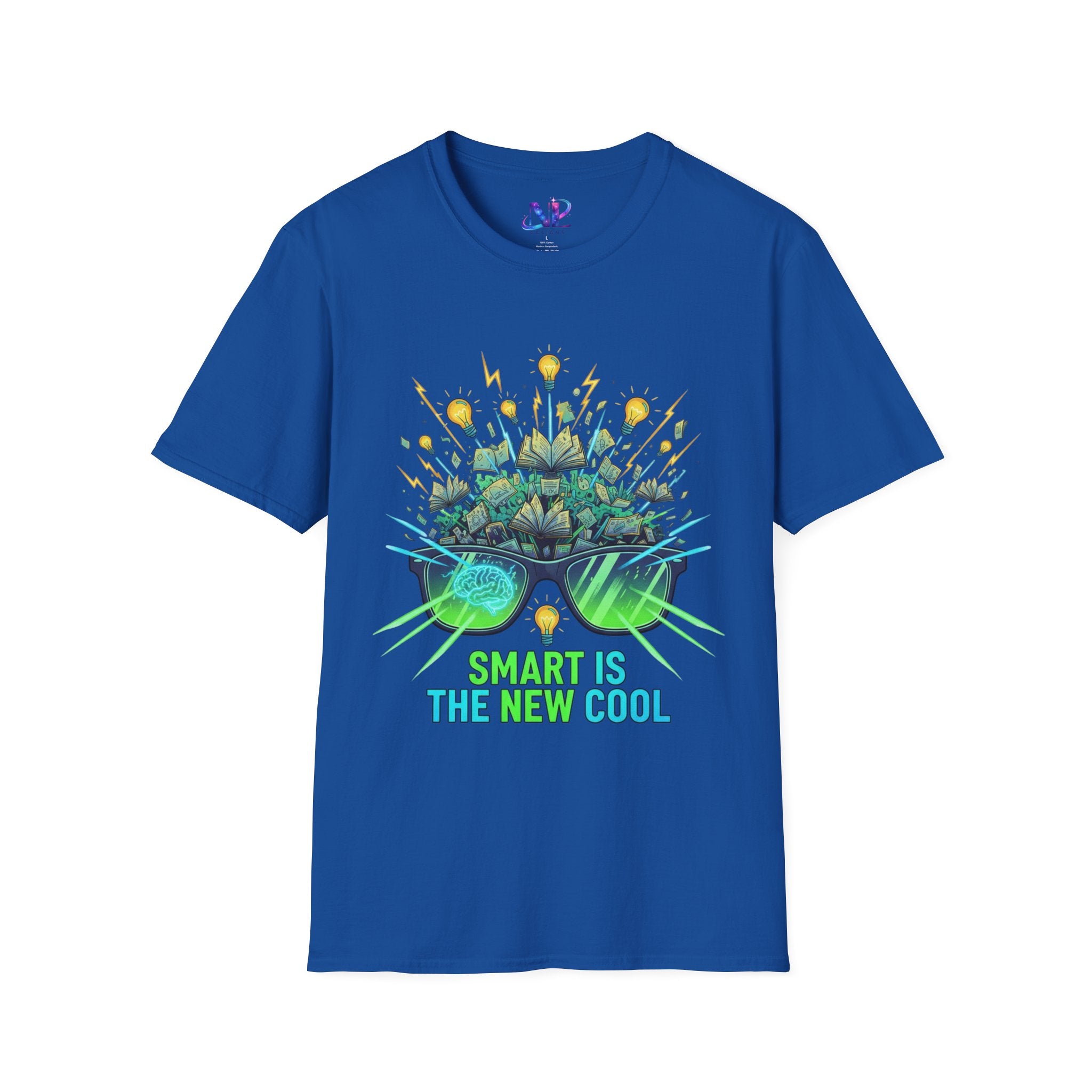 Smart Is The New Cool T-Shirt — Brainy Sunglasses Graphic Tee