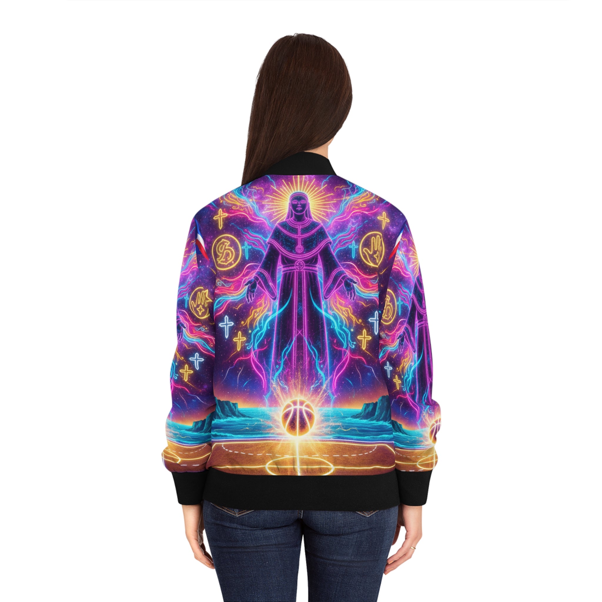 Aguada — Santeros Bomber Jacket