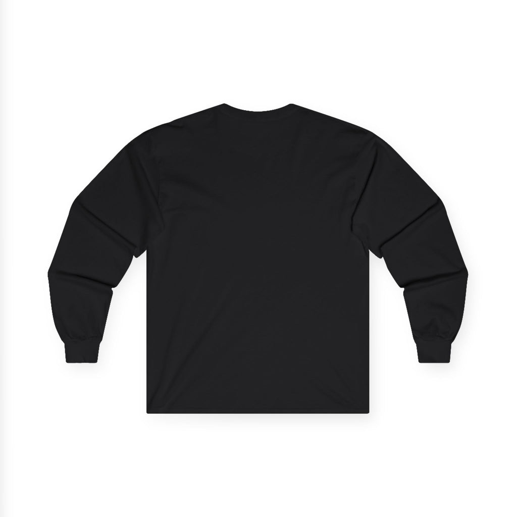 Long Sleeve Tee — Red Rose "Handle With Care" Graphic