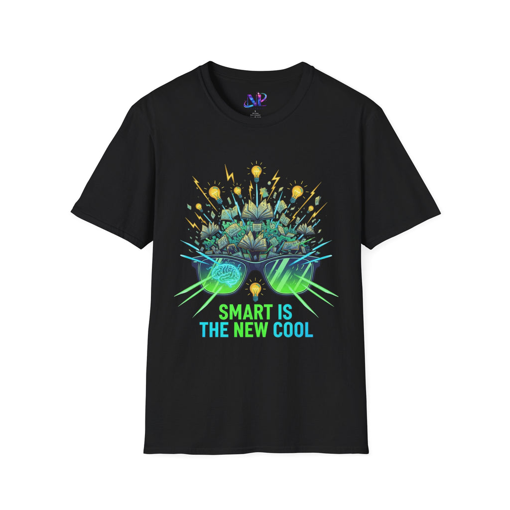 Smart Is The New Cool T-Shirt — Brainy Sunglasses Graphic Tee