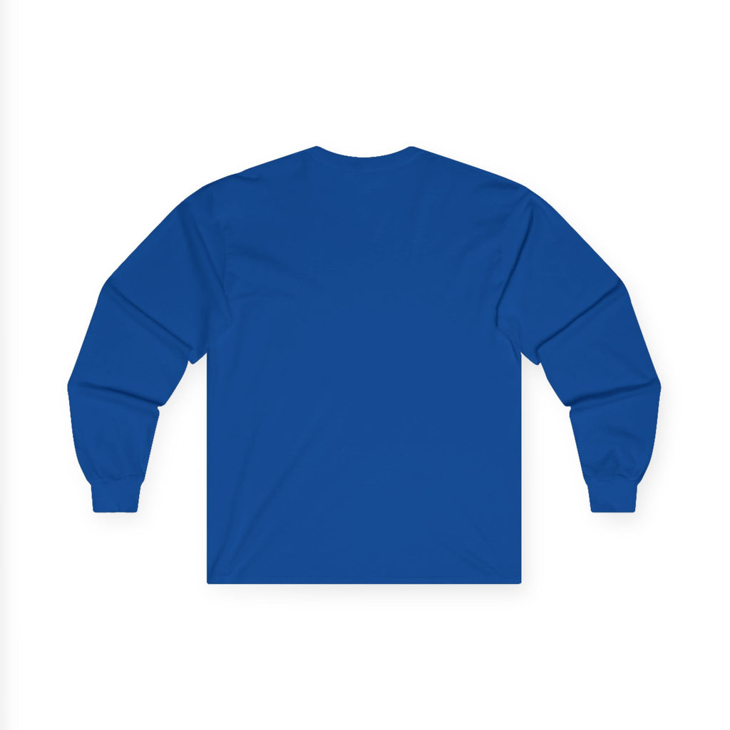 Long Sleeve Tee — Red Rose "Handle With Care" Graphic