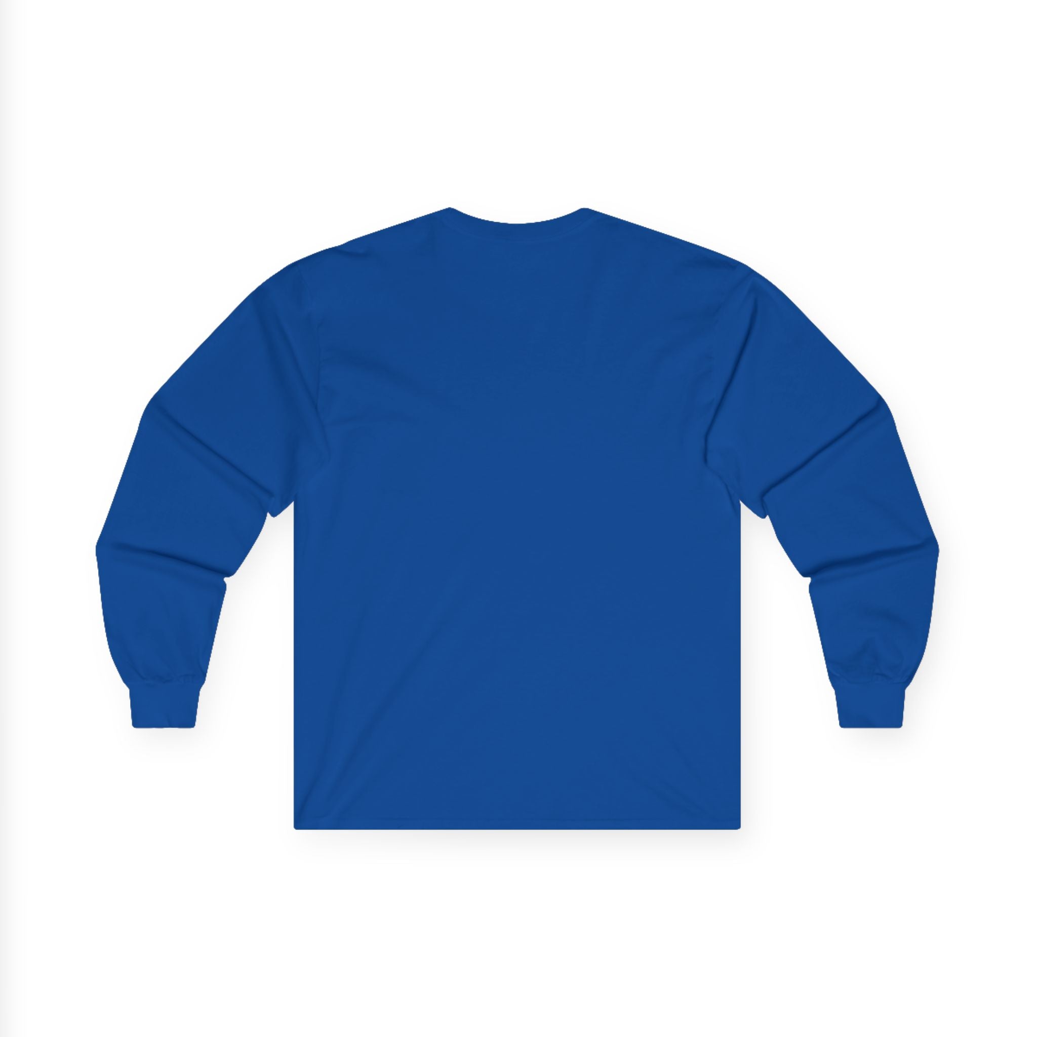 Long Sleeve Tee — Red Rose "Handle With Care" Graphic