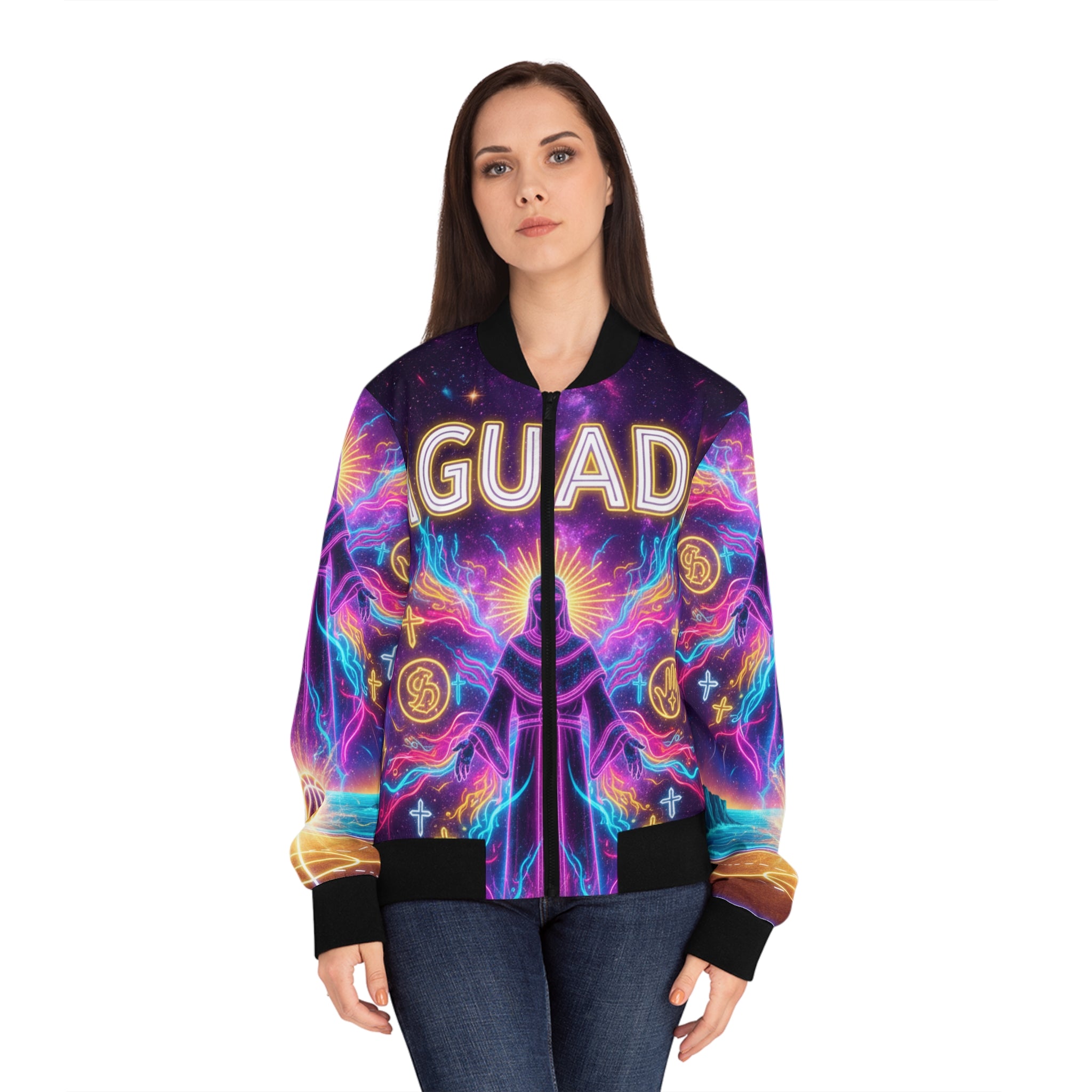Aguada — Santeros Bomber Jacket